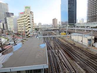 大崎駅からの山手線