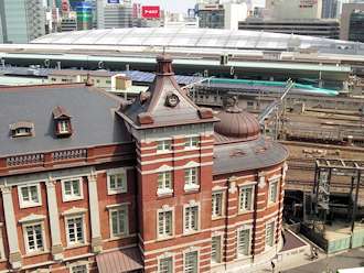 JPタワーKITTEからの東京駅