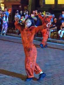 ハロウィーンナイトのゾンビ