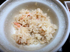 海老入の炊き込みご飯