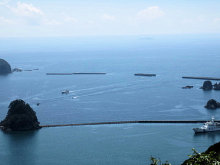 山頂からの海1