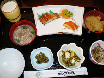 2日の朝食
